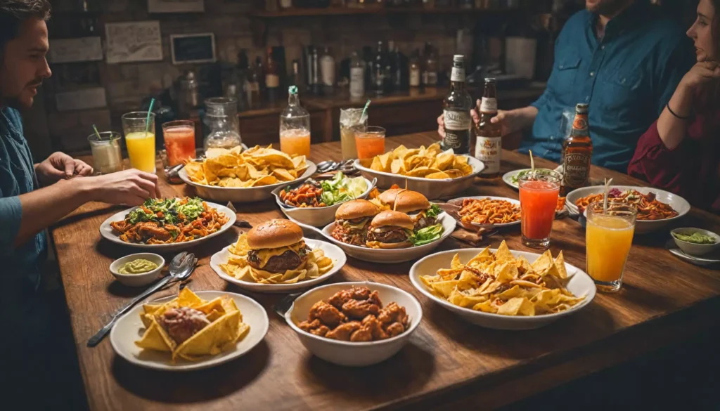Inspiracje na menu late night — przekąski na nocne imprezy